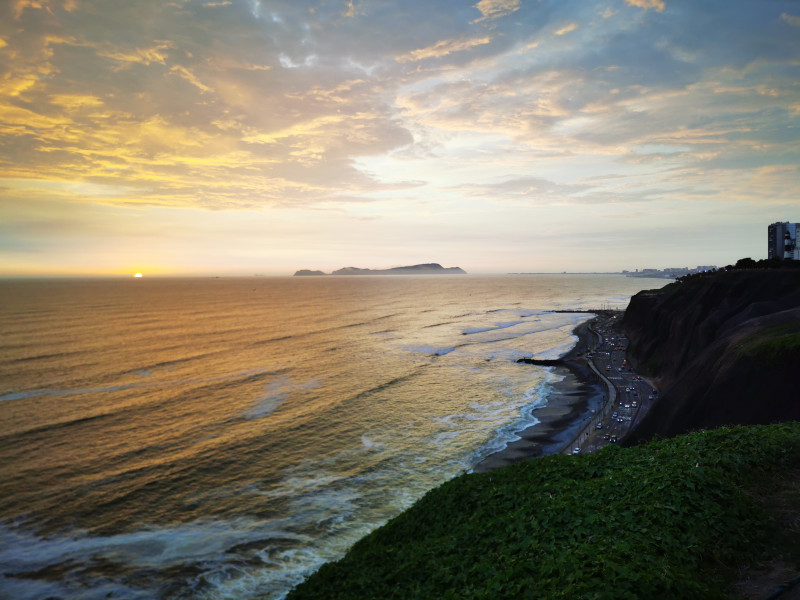 Закат в Лиме Закат в Лиме